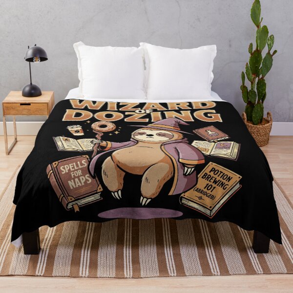 Item preview, Wizard of Dozing Sleepy Sloth Magic designed and sold by tollaru.