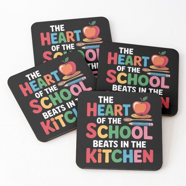 Item preview, The Heart of The School Beats in The Kitchen Lunch Lady 07  designed and sold by KotexTemu.