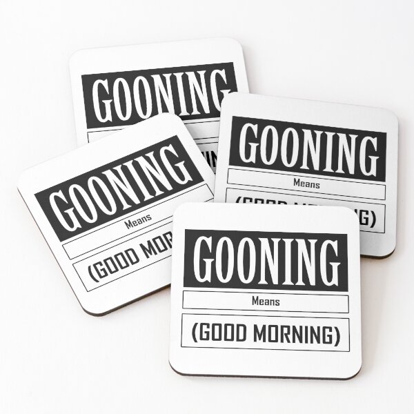 Item preview, Gooning Means Good Morning designed and sold by bngfx.