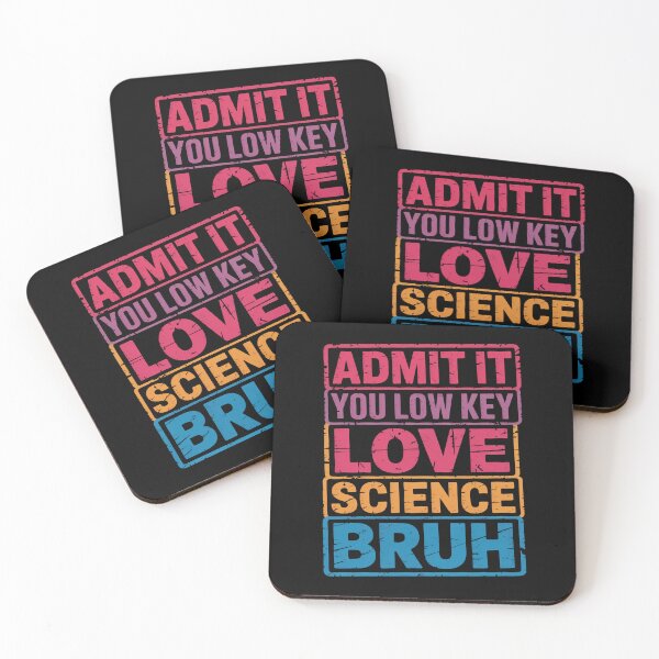 Item preview, Low Key Love Science Bruh Quote designed and sold by flagylART.