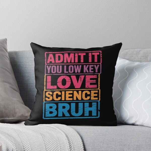 Item preview, Low Key Love Science Bruh Quote designed and sold by flagylART.