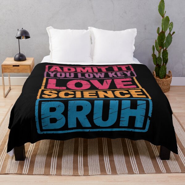 Item preview, Low Key Love Science Bruh Quote designed and sold by flagylART.
