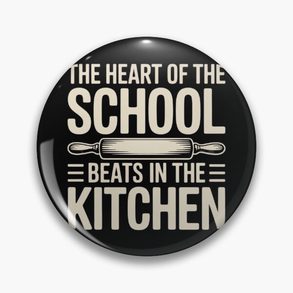Item preview, The Heart of The School Beats in The Kitchen Lunch Lady 08  designed and sold by InspiredFoul.