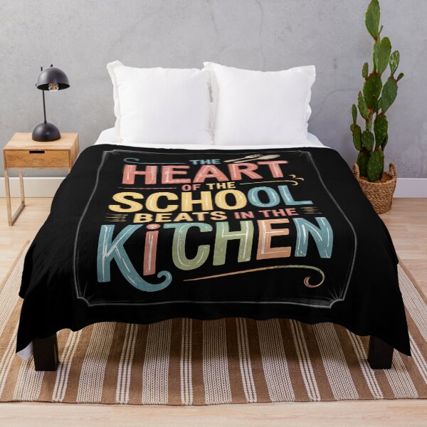 Item preview, The Heart Of The School Beats In The Kitchen Lunch Lady 8 designed and sold by KotexTemu.