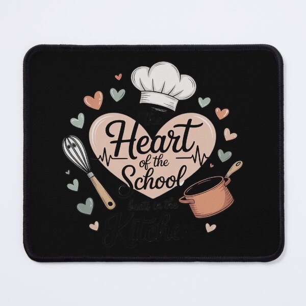 Item preview, The Heart of The School Beats in The Kitchen Lunch Lady 20  designed and sold by InspiredFoul.