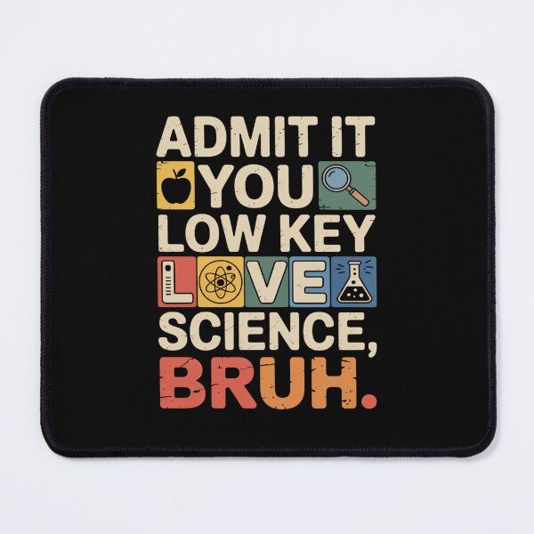 Item preview, Low Key Love Science Bruh Quote designed and sold by flagylART.