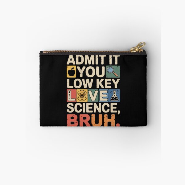 Item preview, Low Key Love Science Bruh Quote designed and sold by flagylART.