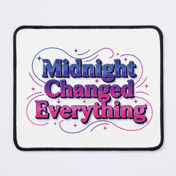 Item preview, Midnight Changed Everything-New Year Gen Z Aesthetic Quote Design designed and sold by Aarvya Fashion Club ( A.F.C ).