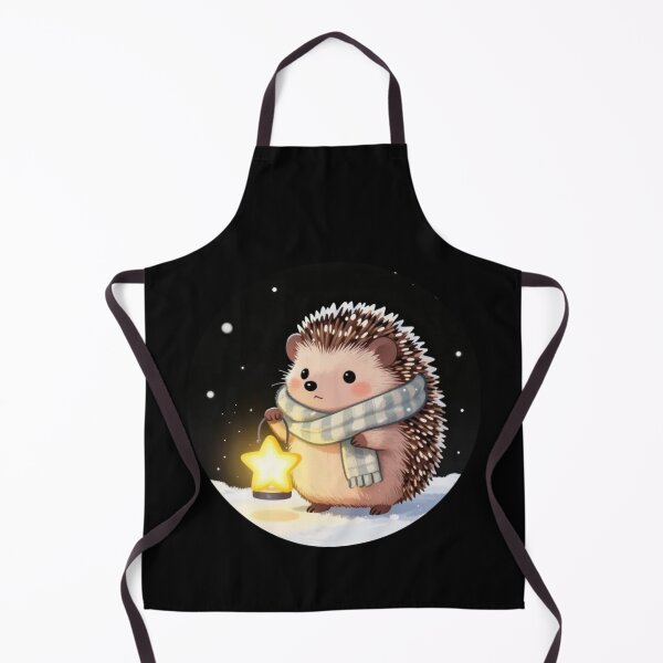 Item preview, Hedgehog Christmas Glow designed and sold by Aetheriswork.