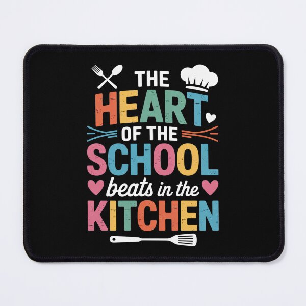 Item preview, The Heart of The School Beats in The Kitchen Lunch Lady 23 designed and sold by KotexTemu.