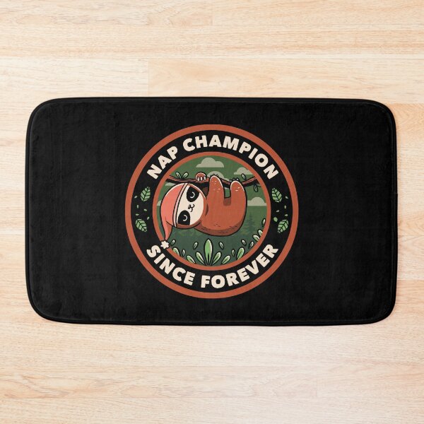 Item preview, Nap Champion Since Forever Funny Sloth by Tobe Fonseca designed and sold by Tobe Fonseca®.