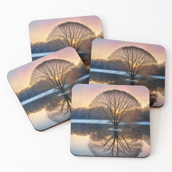 Item preview, Tree reflection, winter designed and sold by FleurTerreur.