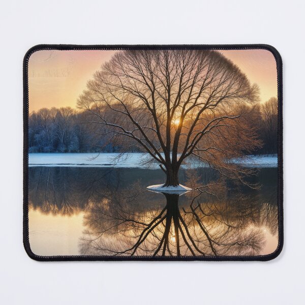 Item preview, Tree reflection, winter designed and sold by FleurTerreur.