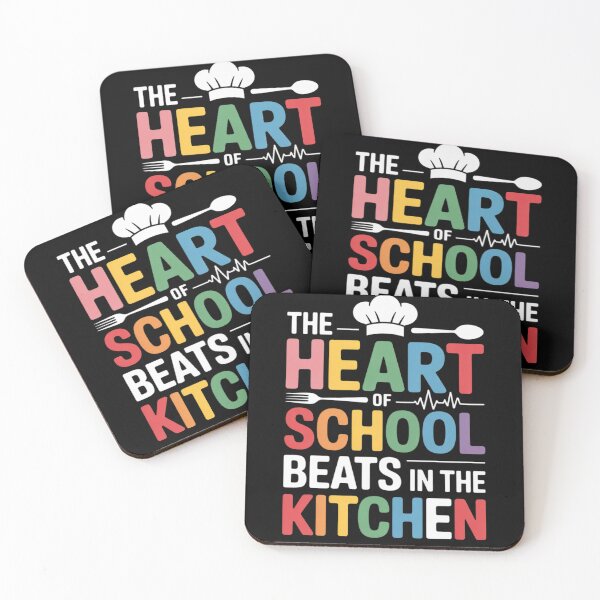 Item preview, The Heart of The School Beats in The Kitchen Lunch Lady 24  designed and sold by InspiredFoul.