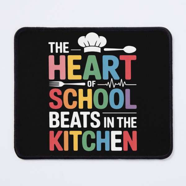 Item preview, The Heart of The School Beats in The Kitchen Lunch Lady 24 designed and sold by InspiredFoul.