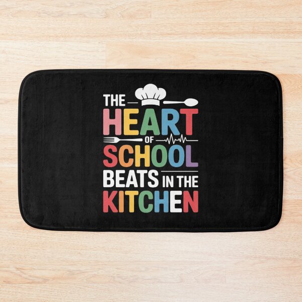 Item preview, The Heart of The School Beats in The Kitchen Lunch Lady 24  designed and sold by InspiredFoul.