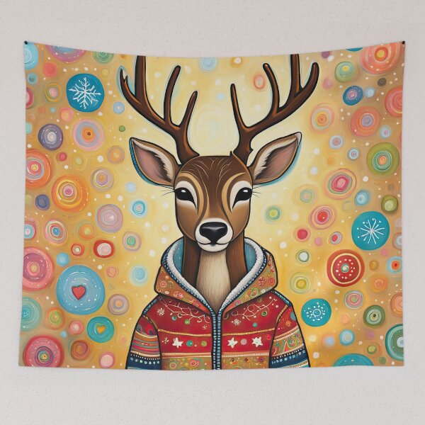 Item preview, Deer Christmas designed and sold by Colin Bentham.