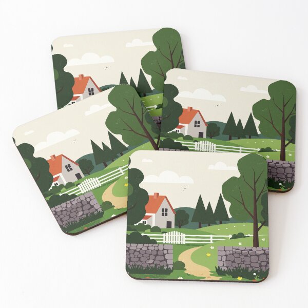 Item preview, Rural landscape designed and sold by Design4uStudio.