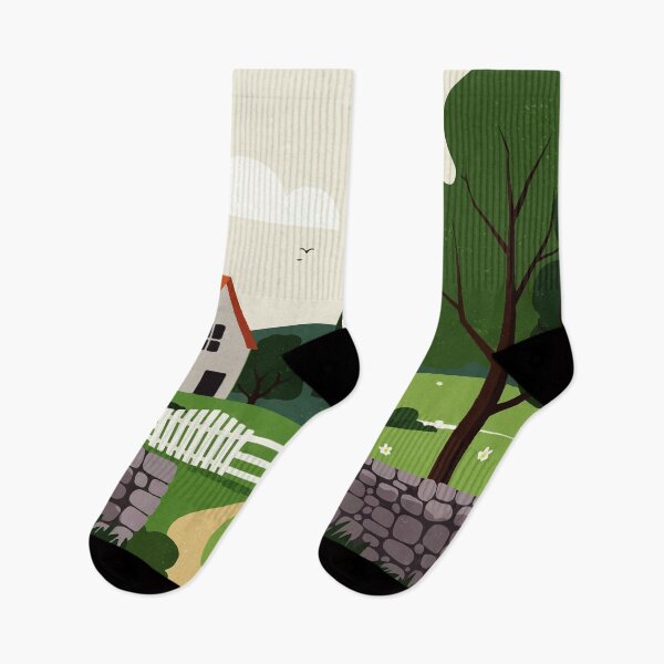 Aperçu de l'œuvre Paysage rural créée et vendue par Design4uStudio.
