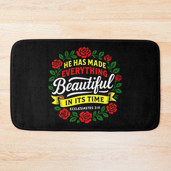 Item preview, Ecclesiastes 3:11 He Has Made Everything Beautiful In Its Time designed and sold by plushism.