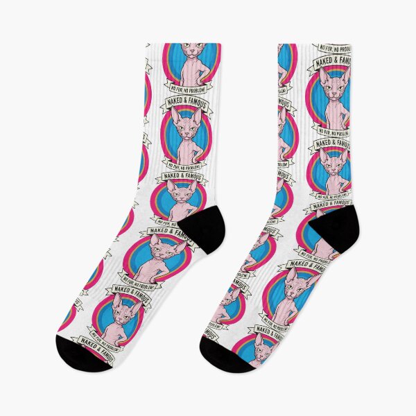 Item preview, Naked & Famous – Sassy Sphynx Cat designed and sold by Petzzz.