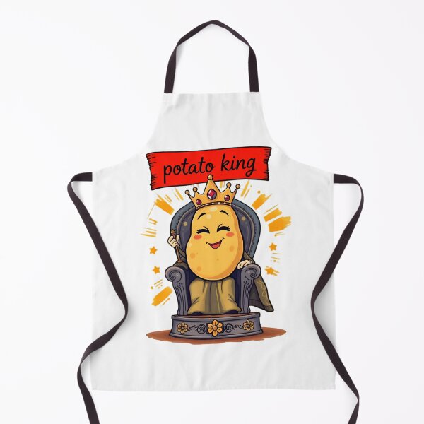 Item preview, Potato King Royal Cute Potato designed and sold by LowBattery Social Club.