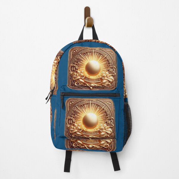 Item preview, Malachi 4:2 – The Righteous Sun Rising | 3D Divine Healing Light Label , designed and sold by PaintMeWorld.