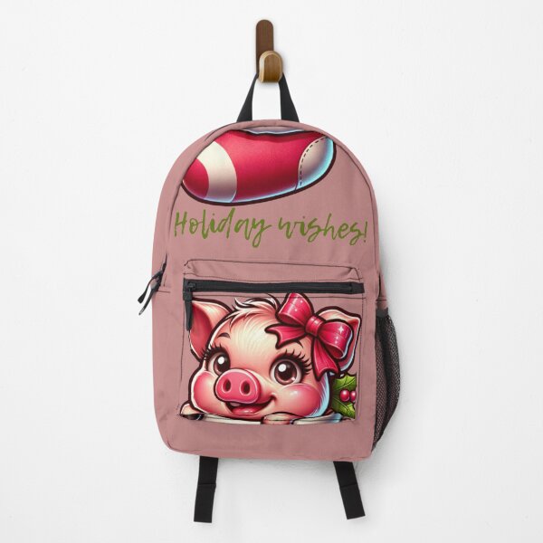 Item preview, Cute Piglet in Christmas Stocking designed and sold by All About DigiCraft by Fedelina.
