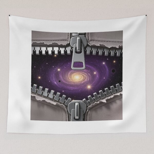 Item preview, Cosmic Secrets Hidden Beneath the Zipper designed and sold by Wonderful Designs.