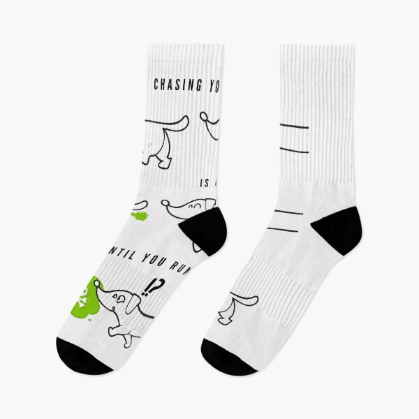 Item preview, Chasing Your Own Tail – Dachshund Motivational Wisdom Funny designed and sold by MirAgi.