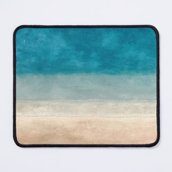 Item preview, Minimal Coastal Landscape – Sand & Ocean Horizon designed and sold by NewArt33.