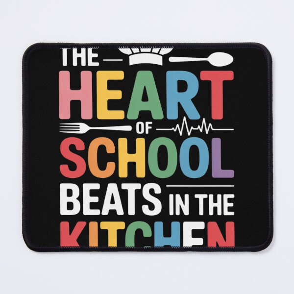 Item preview, The Heart of The School Beats in The Kitchen Lunch Lady 24 designed and sold by NailMolisa.