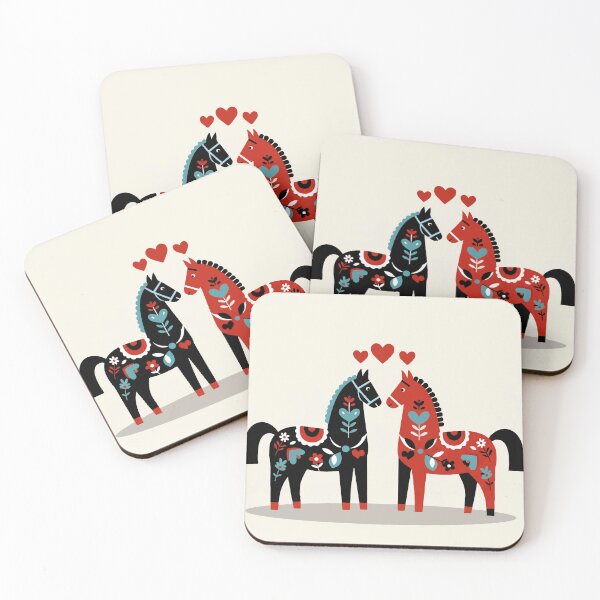 Item preview, Scandinavian horses designed and sold by Design4uStudio.