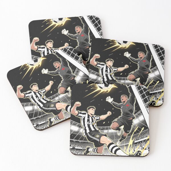 Item preview, Gol do Título – Time em Listras Pretas e Brancas and all black designed and sold by mancha-branca.