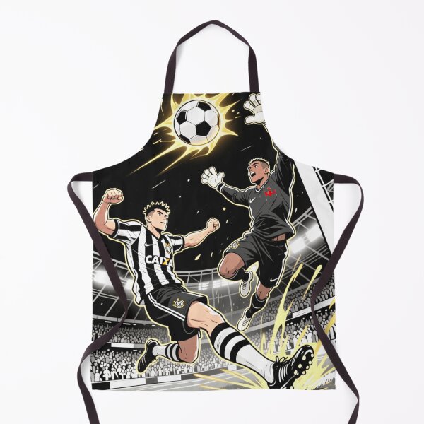 Item preview, Gol do Título – Time em Listras Pretas e Brancas and all black designed and sold by mancha-branca.