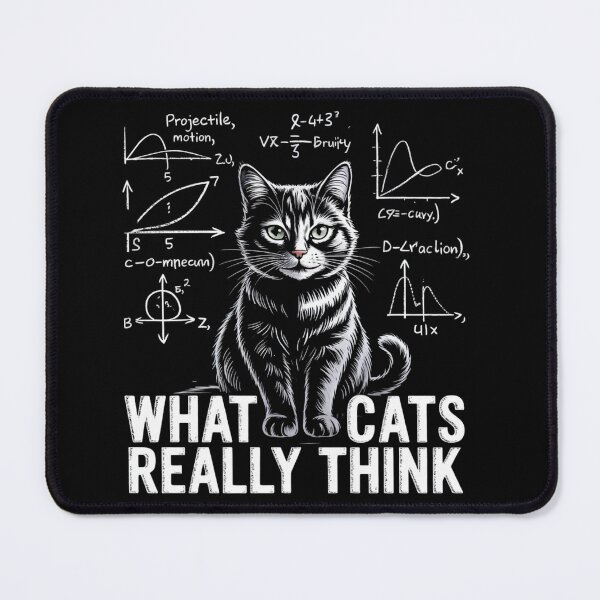Item preview, What Cats Really Think Funny Cat Physics Humor Design designed and sold by ZACK ART.