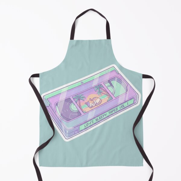 Item preview, Retro VHS Tape "Lo-Fi Sleepy Tapes Vol. 1" | Anime Cat Aesthetic designed and sold by DigitalVibes Art, CreatorSpace, PixelMood. By AngryFish.Art..