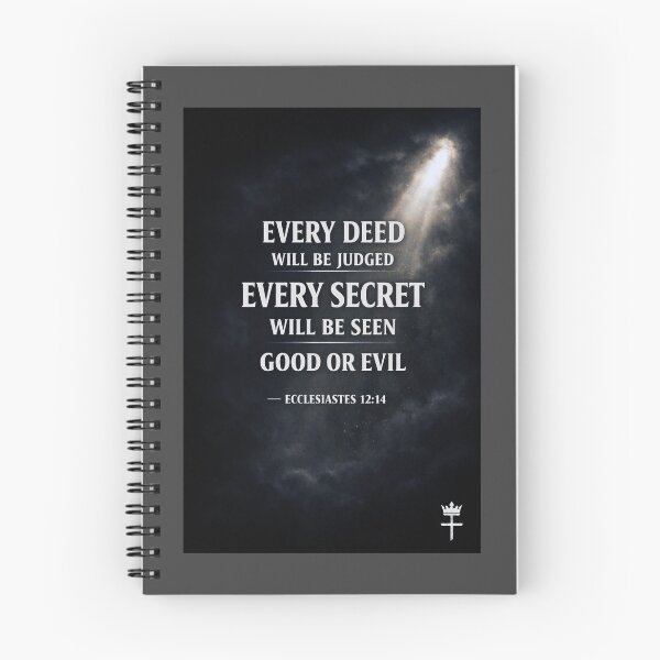Item preview, every deed will be judged every secret will be seen good or evil designed and sold by ocd_Jessica.