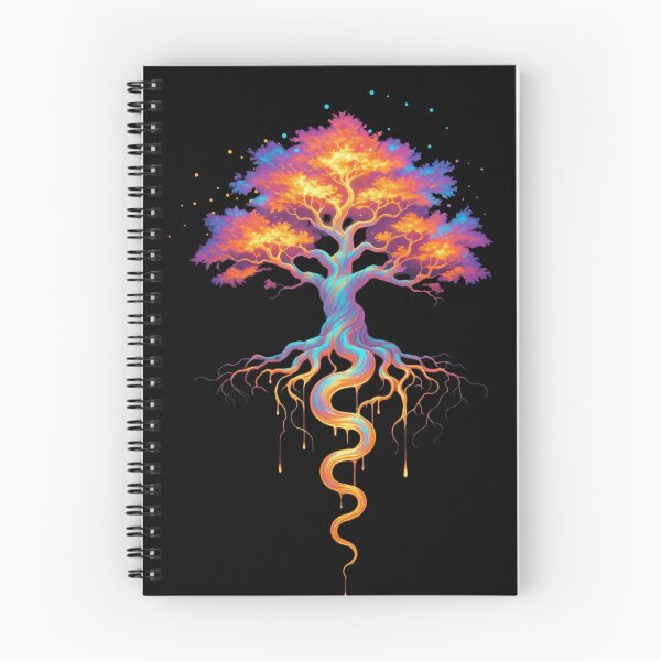 Item preview, Neon Tree of Life Drip – Cosmic Roots Psychedelic designed and sold by WeranovDesign.