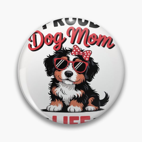 Item preview, Bernedoodle Dog Proud Dog Mom life  designed and sold by MyzoToyota.