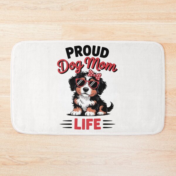 Item preview, Bernedoodle Dog Proud Dog Mom life  designed and sold by MyzoToyota.