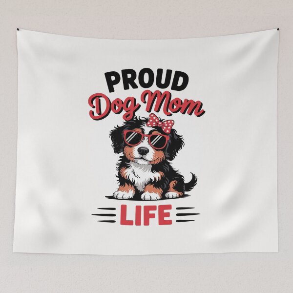 Item preview, Bernedoodle Dog Proud Dog Mom life  designed and sold by MyzoToyota.