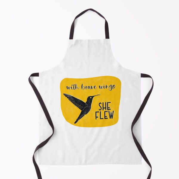 Item preview, With brave wings she flew, hummingbird designed and sold by Shelley Winters.