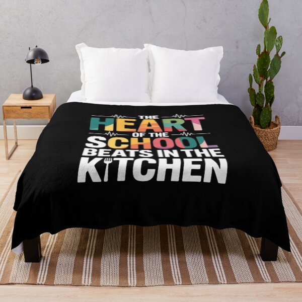 Item preview, The Heart of The School Beats in The Kitchen Lunch Lady Fun designed and sold by NailMolisa.