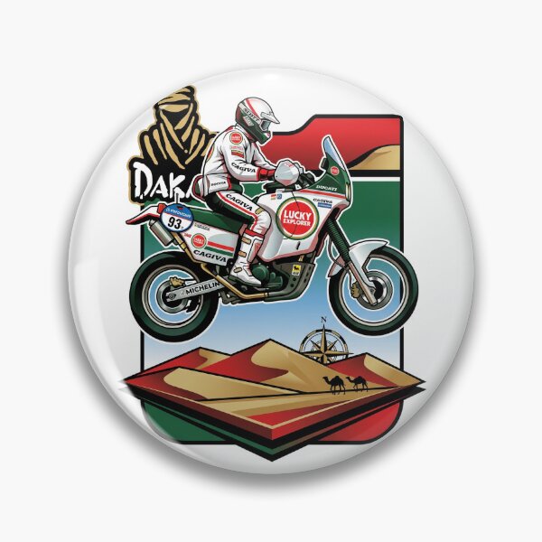 Item preview, Paris Dakar Iconic Rally Cagiva Jump designed and sold by enzoade.
