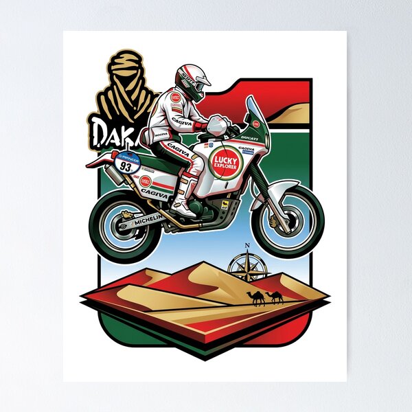 Paris Dakar Rally Posters for Sale | Redbubble