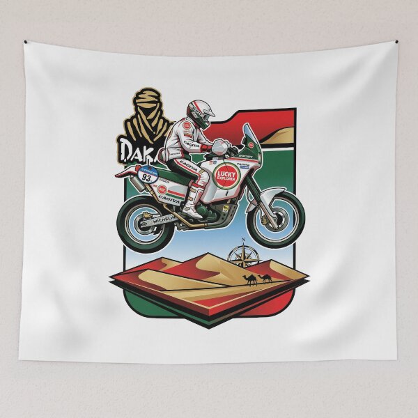 Item preview, Paris Dakar Iconic Rally Cagiva Jump designed and sold by enzoade.