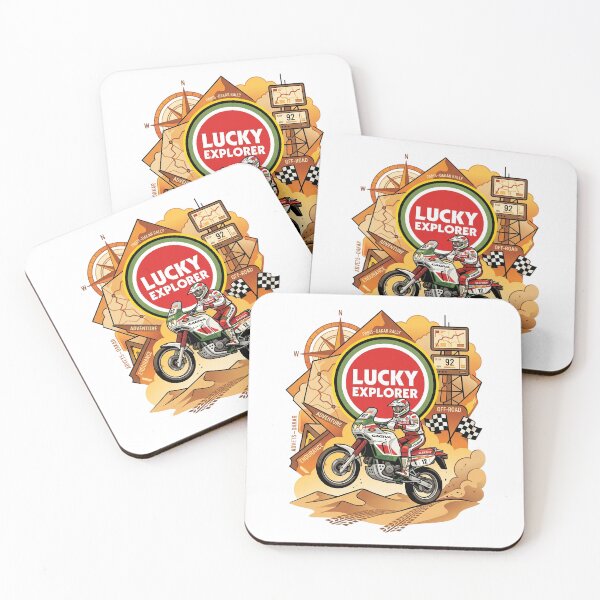 Item preview, Paris Dakar - Lucky explorer logo designed and sold by enzoade.