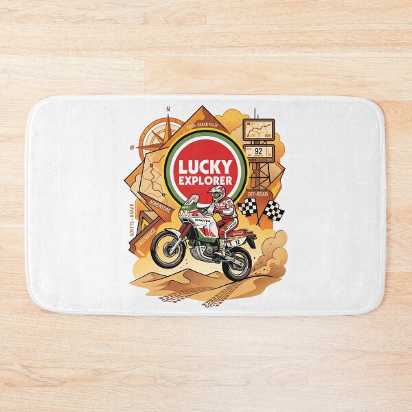 Item preview, Paris Dakar - Lucky explorer logo designed and sold by enzoade.