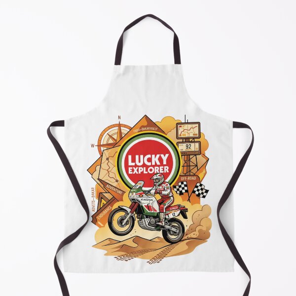 Item preview, Paris Dakar - Lucky explorer logo designed and sold by enzoade.